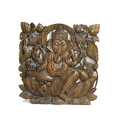 Ahşap Duvara Asmalı El Oyması Pano thumbnail 3