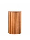 Havvana Bohem Natural Ahşap Yan Sehpa thumbnail 4