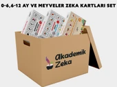 0-6 Ay - 6-12 Ay Ve Meyveler Zeka Kartları - 1