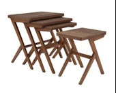 Zeta Ceviz Zigon Sehpa thumbnail 6