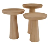 Mushroom 3'lü Zigon Sehpa thumbnail 4