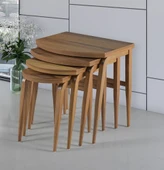 Oden Masif Ceviz Zigon Sehpa thumbnail 4