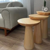 Mushroom Üçlü Zigon Sehpa thumbnail 11