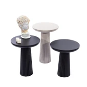 Mira Bohem 3'lü Ahşap Zigon Sehpa thumbnail 6