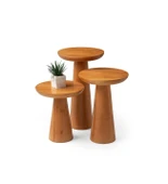 Mushroom 3'lü Zigon Sehpa thumbnail 9