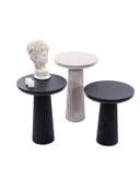 Mira Bohem 3'lü Ahşap Zigon Sehpa thumbnail 2