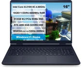 Dell Alienware 16 Aurora Intel Core 5-210H RTX4050 16GB RAM 512GB M.2 SSD 16" 2K WQXGA Windows11 Home AC16250 thumbnail 1