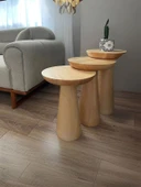 Mushroom Üçlü Zigon Sehpa thumbnail 10