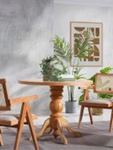 Ravello Baba Ayak Sabit Masa 100X100 thumbnail 1