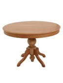 Lindon Baba Ayak Yuvarlak Açılır Masa 100x100 thumbnail 1