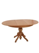 Lindon Baba Ayak Yuvarlak Açılır Masa 100x100 thumbnail 2