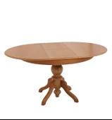 Lindon Baba Ayak Yuvarlak Açılır Masa 120x120 thumbnail 8