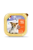 Plaisir Pate Tavuklu Yetişkin Köpek Konservesi 150gr(SKT.10.2026) - 1