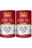 Nutri Canine Nutri Canin Sığır Biftek Etli Tahılsız Yetişkin Köpek Konservesi 400 G 2 Adet - 1