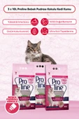 Pro Line Bebek Pudrası Kokulu Ince Tane Topaklanan Kedi Kumu 10 Lt X 3 Adet - 1