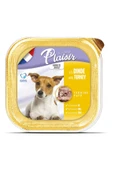 Plaisir Pate 150gr Hindi Etli Yetişkin 22adet Yaş Köpek Maması - 1