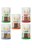 Nutri Feline Nutri Canın 5 Adet Süper Karışık Köpek Ödülü 80 Gr(biftek+tavuk+balık+kuzu+ördek) - 1