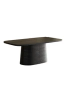 Barocco İtalyan Still Oval Ahşap Yemek Masası 100x180 thumbnail 4