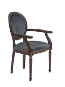 Madalyon Kolçaklı Ahşap Klasik Sandalye thumbnail 10