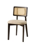 Zeus Bambu Hasırlı Ahşap Bohem Sandalye thumbnail 3