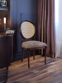 Madalyon Hazeranlı Ahşap Sandalye thumbnail 1