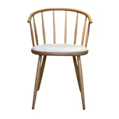 Bamboo Natural Ahşap Mutfak Sandalyesi thumbnail 9