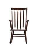 Dakota Rocker Amerikan Retro Ahşap Sallanır Sandalye thumbnail 11