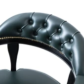 Majesta Kapitoneli Classic Ahşap Sandalye thumbnail 9