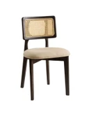 Zeus Bambu Hasırlı Ahşap Bohem Sandalye thumbnail 2