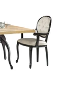 Madalyon Kolçaklı Kapitoneli Sandalye thumbnail 4