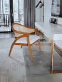 Eliza Hazeranlı Ahşap Bohem Sandalye thumbnail 8