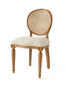 Madalyon Hazeranlı Ahşap Sandalye thumbnail 3