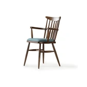 Cotswold Ahşap Kolçaklı Amerikan Retro Sandalye thumbnail 4