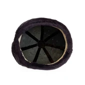 Shark Anatolia Ertuğrul Gazi Zımbalı Pirinç Broş Çapraz Dikiş Hakiki Deri Börk Şapka Siyah-60 thumbnail 6