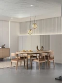 Bien Meşe Yemek Masası 100x190 thumbnail 7