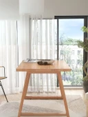 Nepal Ahşap Mutfak Masası 90x170 thumbnail 2