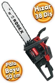 Rodex Rdx2504 Benzinli Hızar Ağaç Kesme Motoru 50 cm 38 Diş - 2