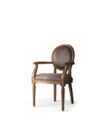 Madalyon Kolçaklı Ahşap Klasik Sandalye thumbnail 4