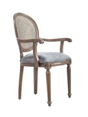 Madalyon Kolçaklı Hazeranlı Ahşap Klasik Sandalye thumbnail 9