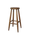 Ashbourne Ahşap Bar Taburesi thumbnail 7