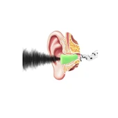 Tek Kullanımlık Kulak Tıkacı (5 Çift) 36 Db Pu Pamuk Tıkaç Gürültü Ses Önleyici Yüzme Su Koruyucu thumbnail 4