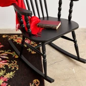 Willlow Rocker Ahşap Sallanır Sandalye thumbnail 7