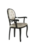 Madalyon Kolçaklı Kapitoneli Sandalye thumbnail 6