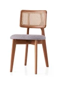 Zeus Bambu Hazeranlı Ahşap Bohem Sandalye thumbnail 2