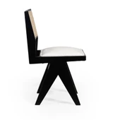 Lofoten Hazeranlı İskandinav Ahşap Sandalye thumbnail 6