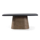 Barocco İtalyan Still Oval Ahşap Yemek Masası 100x200 thumbnail 4