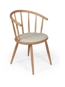 Bamboo Natural Ahşap Mutfak Sandalyesi thumbnail 1