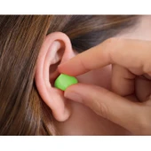 Tek Kullanımlık Kulak Tıkacı (5 Çift) 36 Db Pu Pamuk Tıkaç Gürültü Ses Önleyici Yüzme Su Koruyucu thumbnail 6