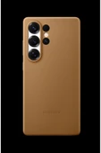 Samsung Galaxy S25 Ultra Orijinal Deri Kılıf - Taba - 1