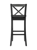 Alaçatı Ahşap Bar Sandalyesi thumbnail 5